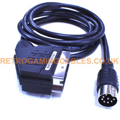 Sega Master System 1 / Mega Drive 1 RGB SCART PACKAPUNCH PRO CABLE